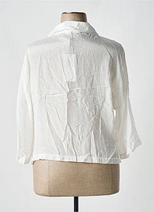 Veste casual fermeture boutonnée sur le devant beige LUUKAA femme