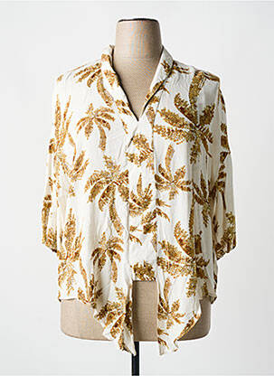 Blouse manches 3/4 manches 3/4 beige ESQUALO femme