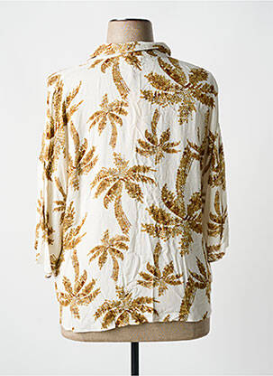 Blouse manches 3/4 manches 3/4 beige ESQUALO femme