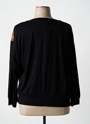 T-shirt manches longues manches longues noir ALEMBIKA femme