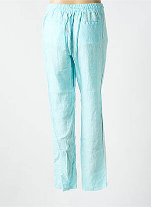 Pantalon droit taille haute taille haute bleu MALVIN femme