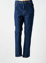 Jeans coupe slim tissage brut taille normale bleu AN II VITO femme