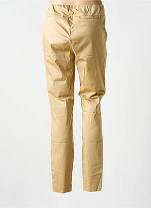 Jegging tissage popeline taille normale beige MASAI femme