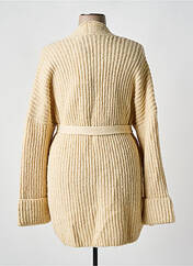 Gilet manches longues beige YEST pour femme seconde vue