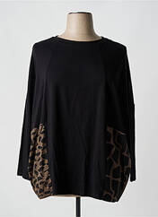 T-shirt noir ALEMBIKA pour femme seconde vue