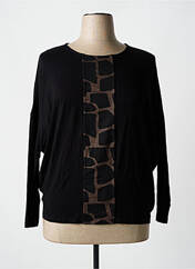 T-shirt noir ALEMBIKA pour femme seconde vue