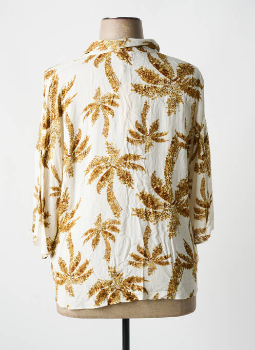 Blouse manches 3/4 manches 3/4 beige ESQUALO femme