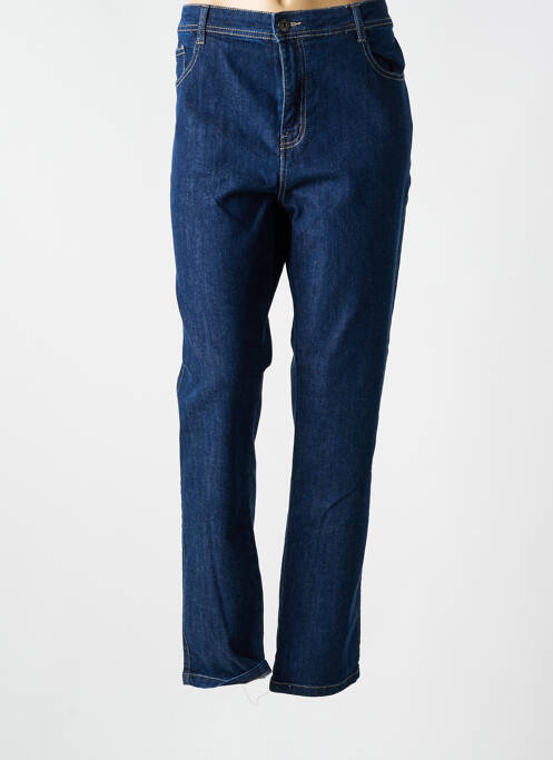 Jeans coupe slim bleu AN II VITO pour femme