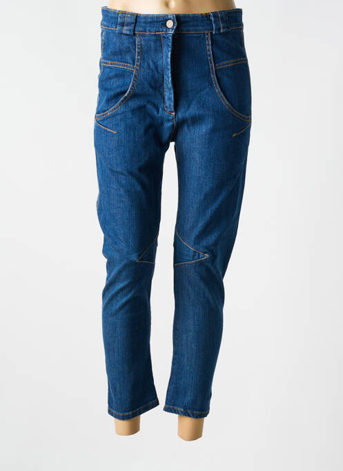 Jeans coupe slim bleu SEMIOLOGY pour femme