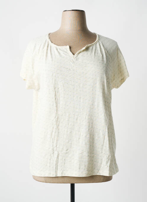 T-shirt beige WHITE STUFF pour femme