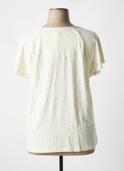 T-shirt beige WHITE STUFF pour femme