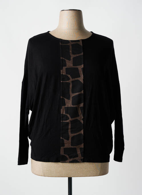 T-shirt noir ALEMBIKA pour femme