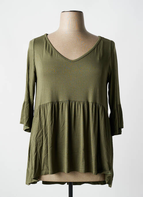 Tunique manches longues vert AN II VITO pour femme