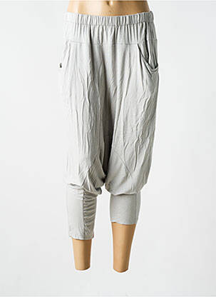 Sarouel poches taille basse gris GERSHON BRAM femme