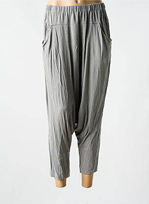 Sarouel poches taille basse gris fonce GERSHON BRAM femme