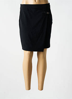 Jupe courte fermeture zippée au dos noir GARELLA femme