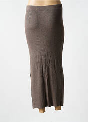 Jupe longue marron MASAI pour femme seconde vue