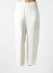 Pantalon 7/8 blanc LOTUS EATERS pour femme seconde vue