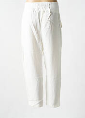 Pantalon 7/8 blanc LOTUS EATERS pour femme seconde vue