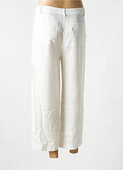 Pantalon 7/8 blanc ZIBI LONDON pour femme seconde vue