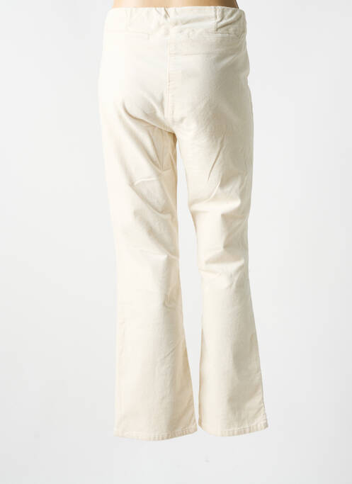 Pantalon droit stretch taille normale beige MASAI femme