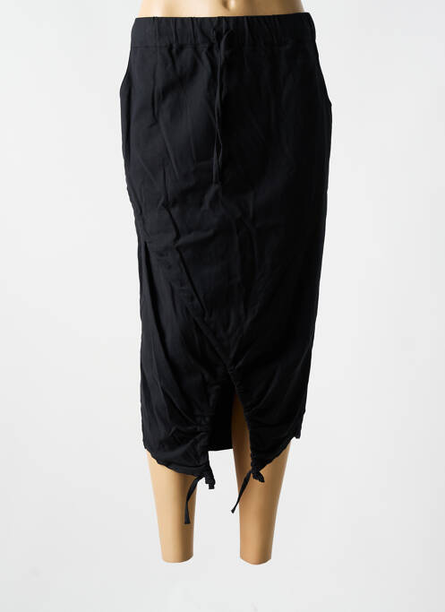 Jupe longue noir ELSEWHERE pour femme