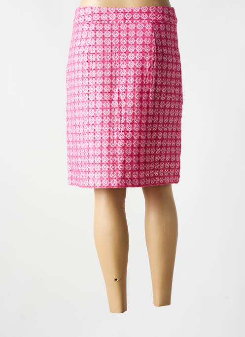 Jupe mi-longue rose WHITE STUFF femme