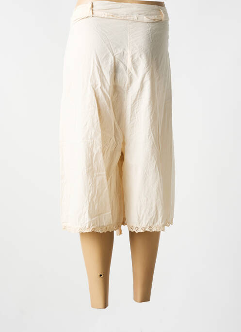 Pantacourt beige JAYKO pour femme