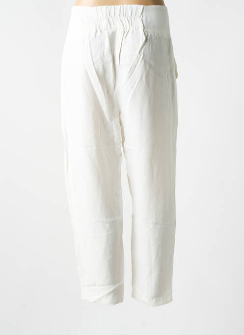 Pantalon 7/8 blanc LOTUS EATERS pour femme