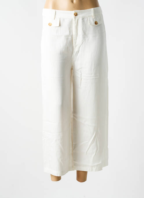 Pantalon 7/8 blanc ZIBI LONDON pour femme