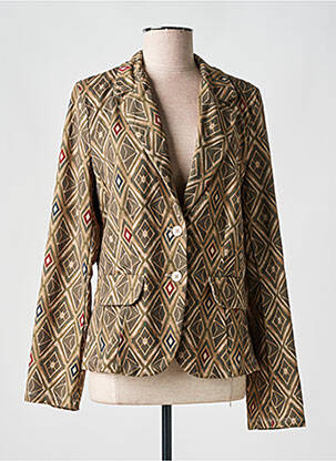 Blazer fausses poches vert PAKO LITTO femme