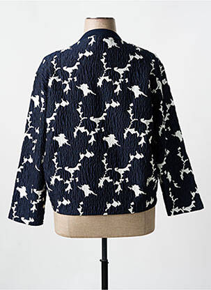 Veste casual col rond bleu RABE femme