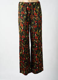 Pantalon large coupe fluide taille normale vert PAKO LITTO femme