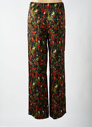 Pantalon large coupe fluide taille normale vert PAKO LITTO femme
