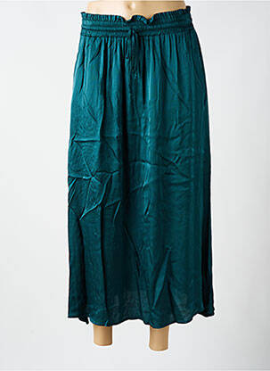 Jupe longue taille haute vert PAKO LITTO femme