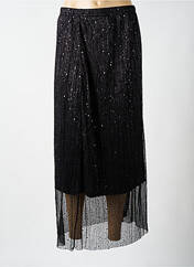 Jupe longue noir 2W PARIS pour femme seconde vue