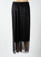 Jupe longue noir 2W PARIS pour femme seconde vue
