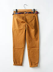 Pantalon chino marron FREEMAN T.PORTER pour femme seconde vue