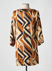 Robe courte marron PAKO LITTO pour femme seconde vue