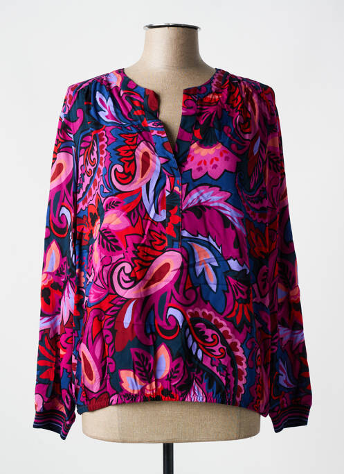 Blouse manches longues manches longues violet RABE femme