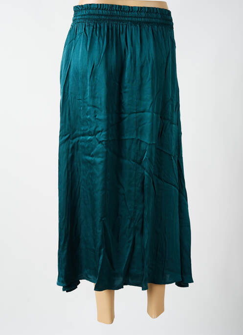 Jupe longue taille haute vert PAKO LITTO femme