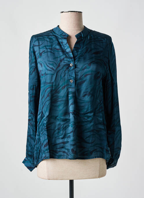 Blouse bleu PAKO LITTO pour femme