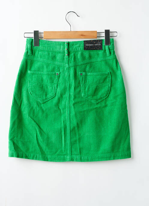 Jupe courte vert FREEMAN T.PORTER pour femme