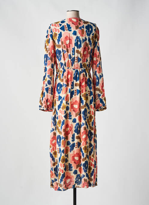 Robe longue rose GRACE & MILA pour femme