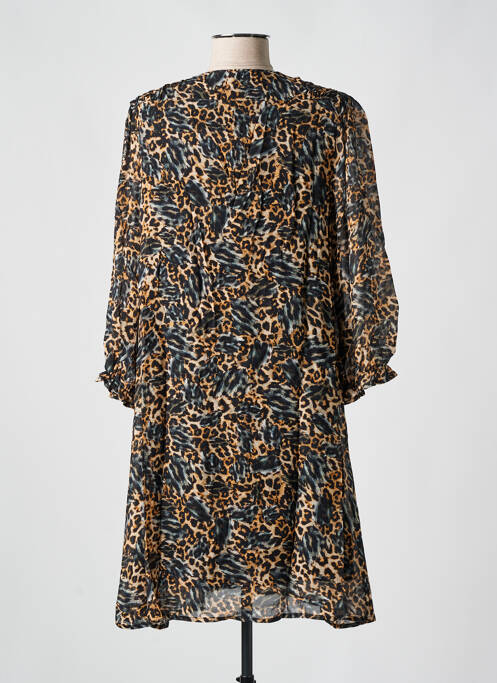 Robe mi-longue noir FREEMAN T.PORTER pour femme