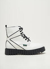 Bottines/Boots blanc KICKERS pour femme seconde vue