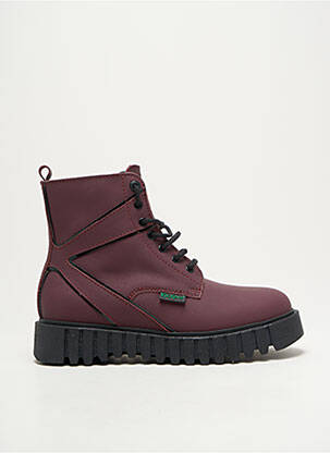 Bottines/Boots violet KICKERS pour femme