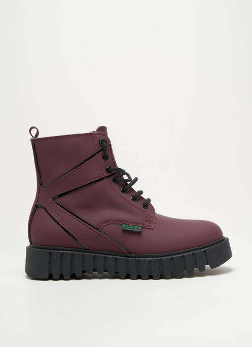 Bottines/Boots violet KICKERS pour femme