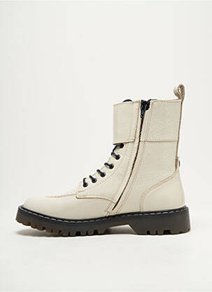 Bottines/boots talon bas talon plat jusqu'à 3cm blanc KICKERS femme