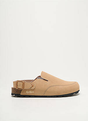 Mules/sabots voute plantaire talon plat jusqu'à 3cm beige KICKERS femme